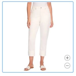 Frye high rise cropped cuff Jean 4/27